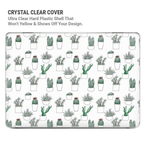 Succulent Pattern MacBook Air 15in (2023-2025) Case plus Skin